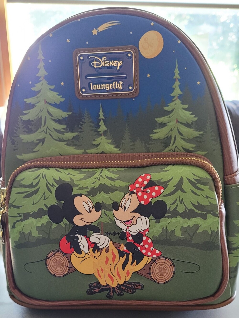 Loungefly Mickey Mouse & Friends Camping Scene Mini Backpack